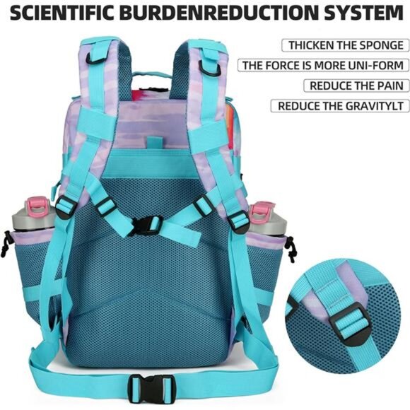 45L Tactical Assault Backpack 3 day assault pack with Molle Waterproof backpack - Picture 5 of 6